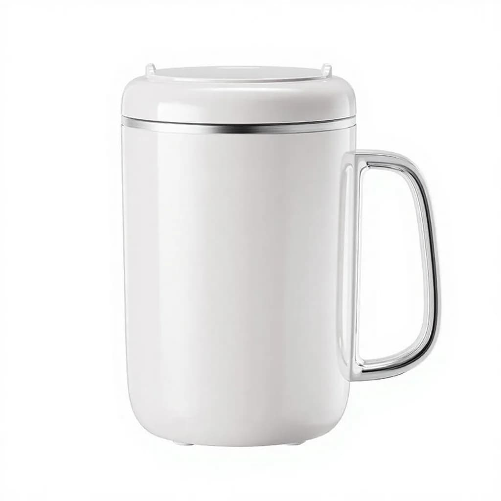 Přenosný elektrický stew cup 450ml 220V s filtrem a lžící