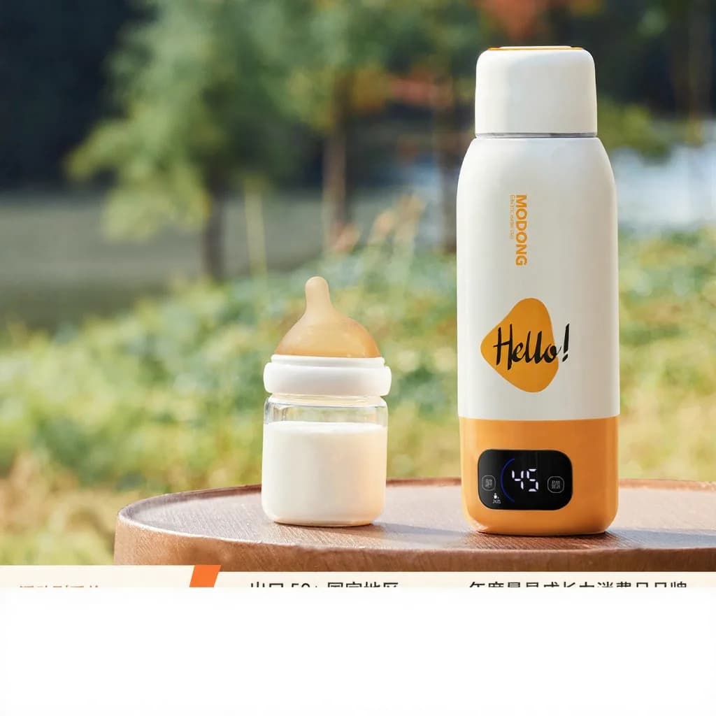Přenosný ohřívač na dětskou stravu 550 ml Ultra, vaření ze sítě + bezdrátové udržování tepla