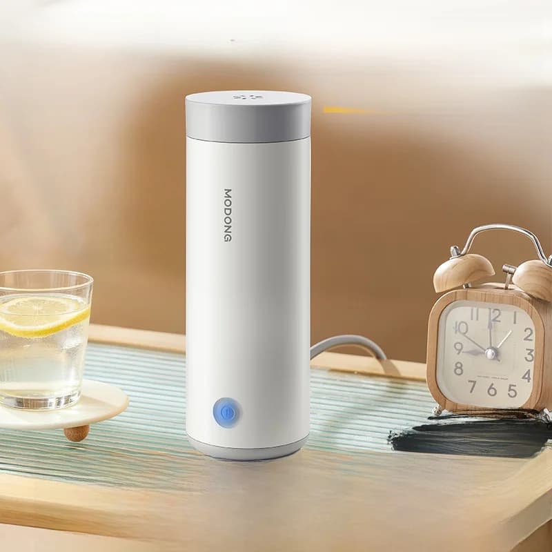 Přenosný elektrický ohřívací hrnek na vodu s vložkou 304 300ml