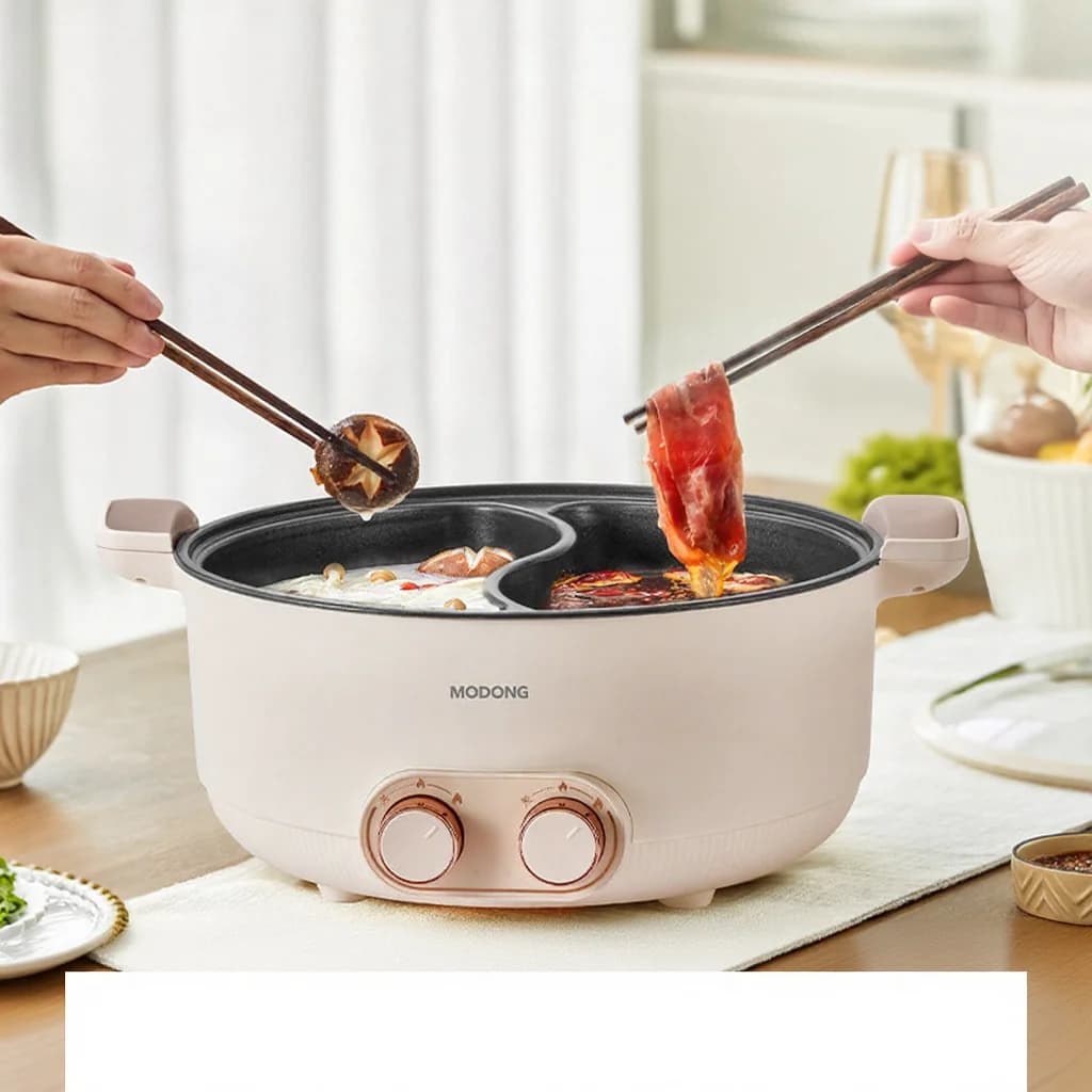 8L oboustranný elektrický hotpot pro domácnost a na kolej