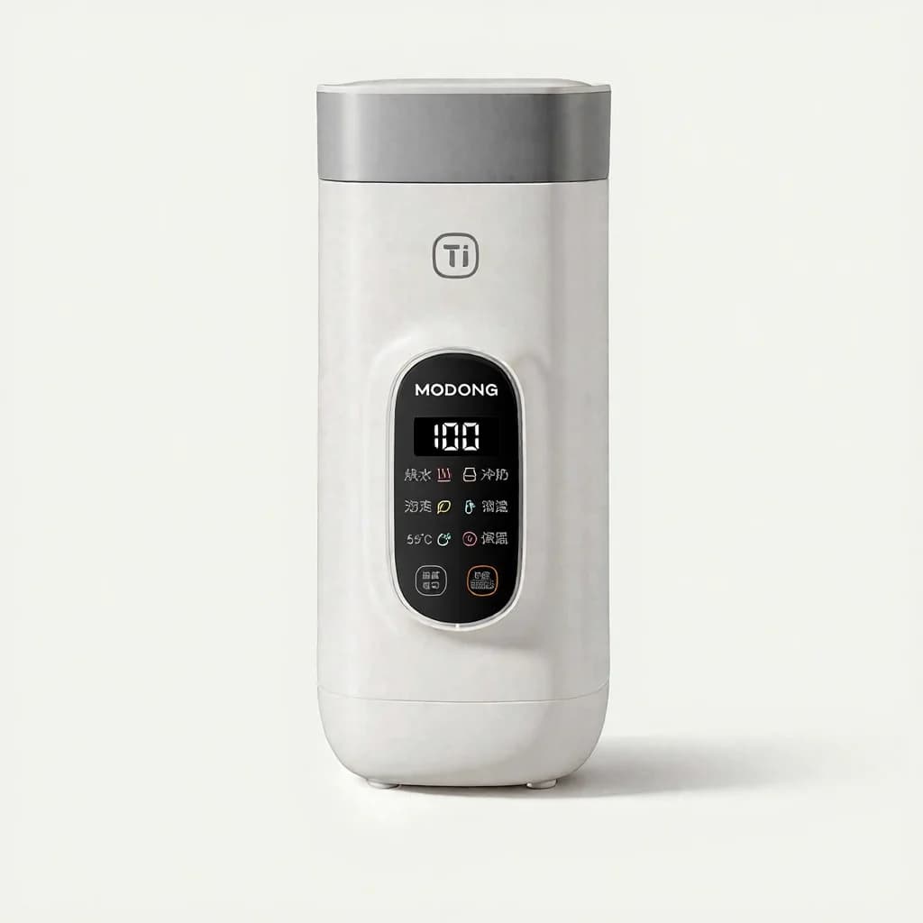 Titanium elektrický cestovní hrnek na ohřev vody, 650ml, 220V