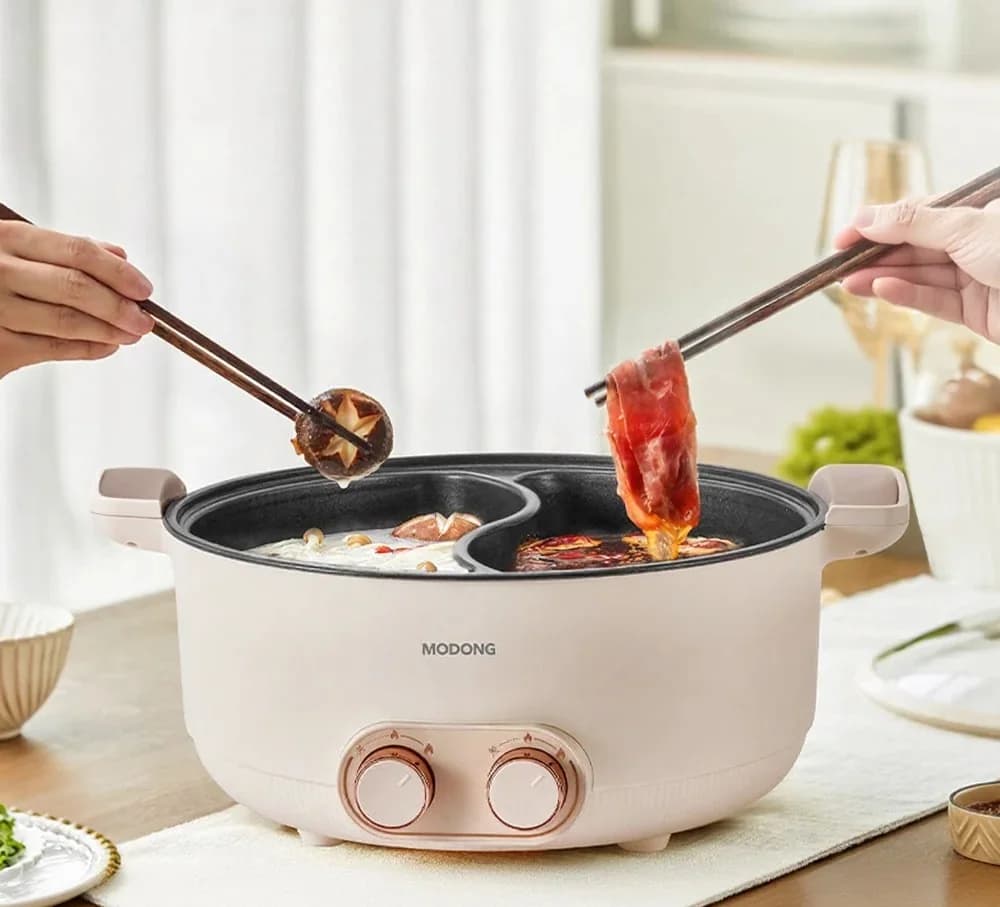8L oboustranný elektrický hotpot pro domácnost a na kolej