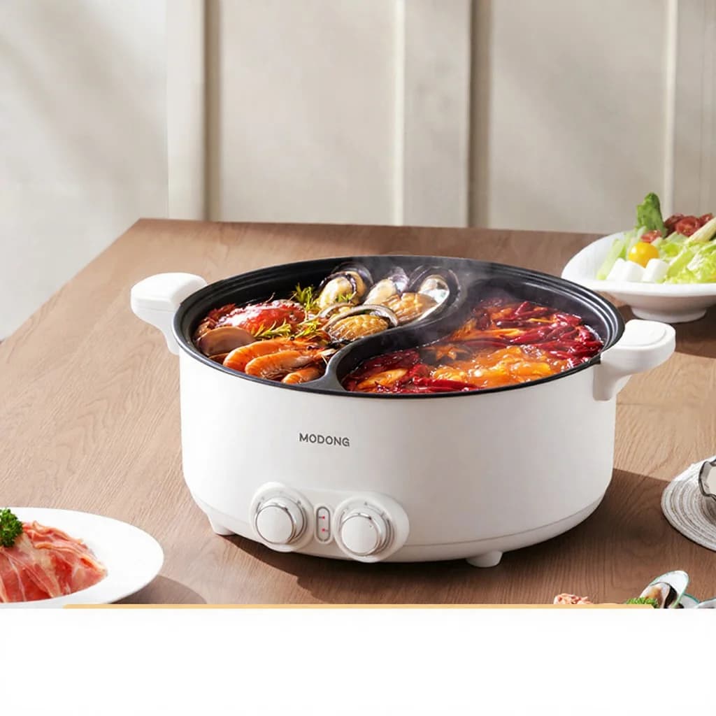 7L dvouzónový elektrický hotpot s nezávislou regulací teploty