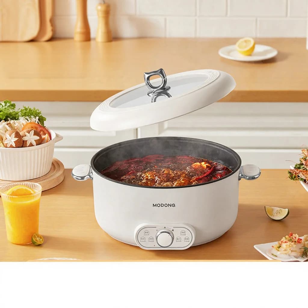 Elektrický hot pot 6L 7L 8L s napařovačem, 220V