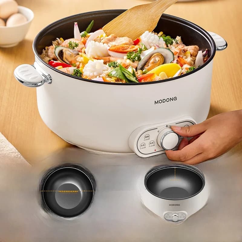 Elektrický hotpot s napařovačem, velká kapacita 8L, 220V