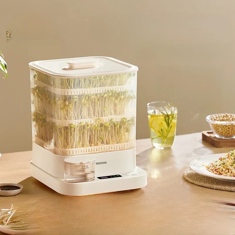 Elektrický domácí klíčkovač 1.5L 20W 3vrstvý