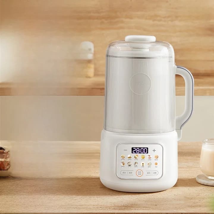 Topný mixér s objemem 1,2 l, dotykové ovládání, nerezová ocel