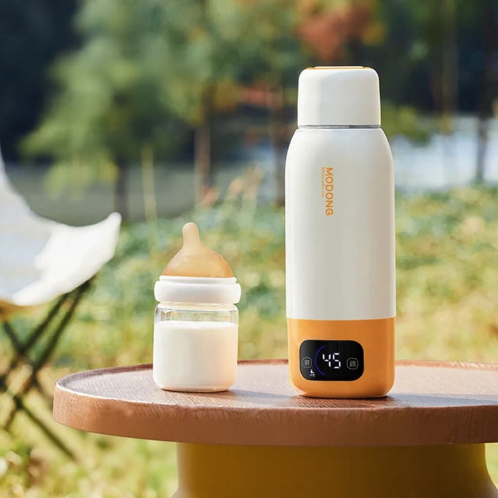 Přenosný elektrický ohřívací hrnek na vodu pro kojeneckou výživu 550ml