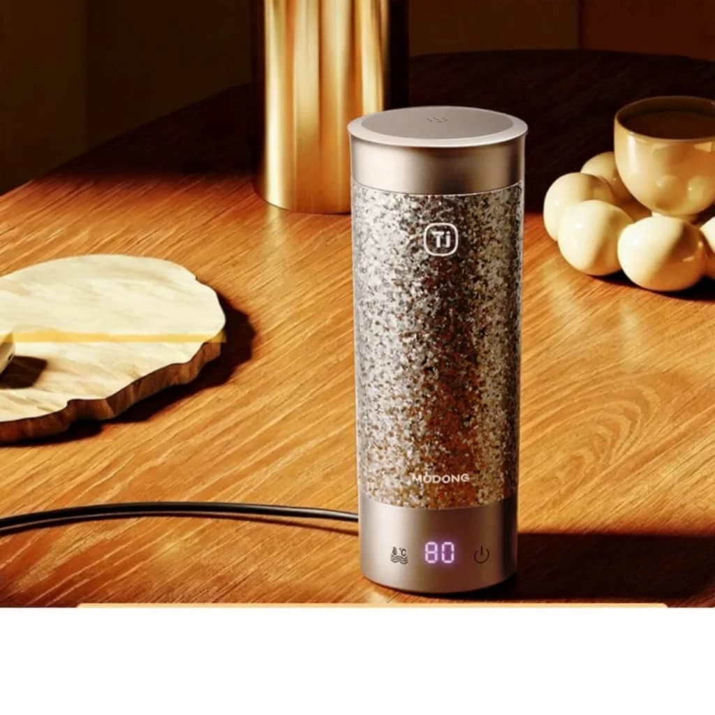 Titanium Přenosný elektrický ohřívací hrnek 350ml dárková krabice