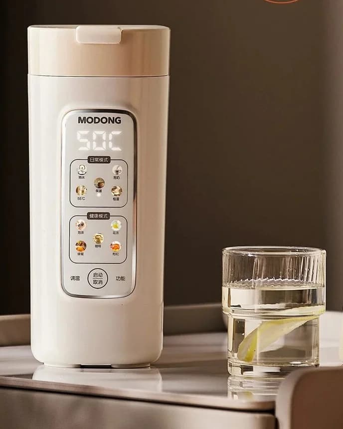 Přenosný elektrický hrnek na ohřev vody s filtrem, 220V
