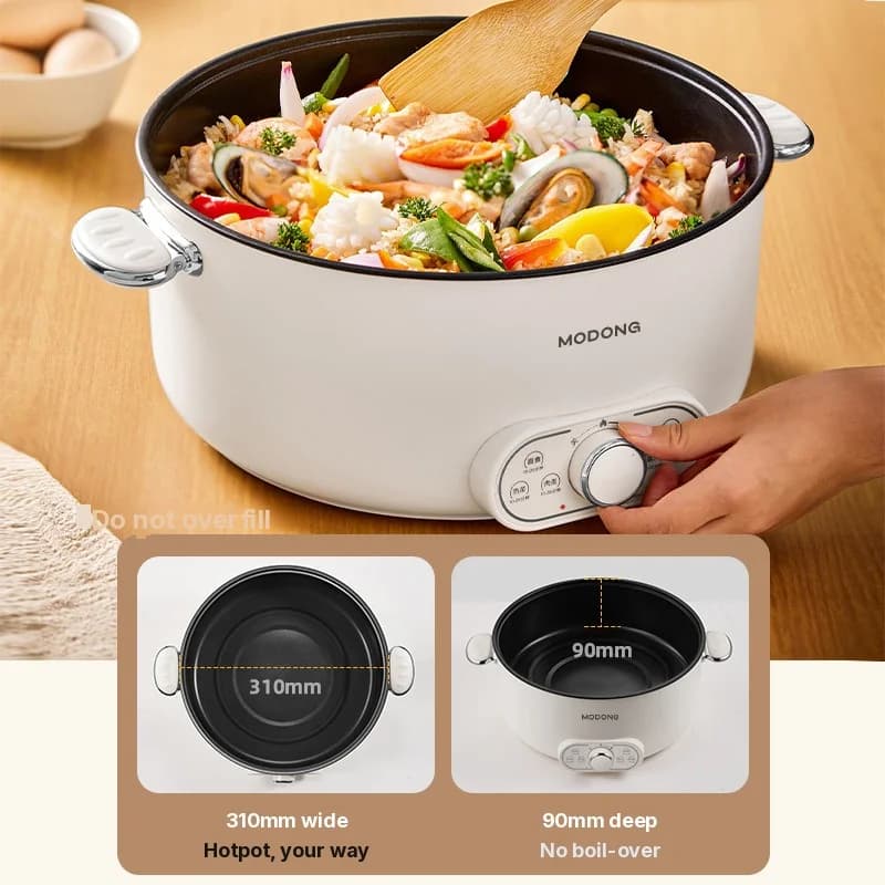 Elektrický hot pot 6L 7L 8L s napařovačem, 220V