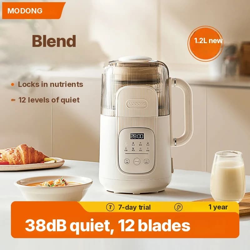 1,2l ohřívací mixér s dotykovým ovládáním, skleněné tělo