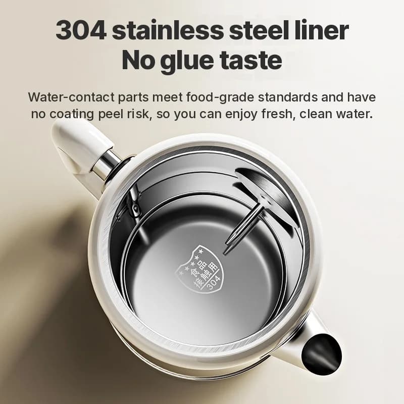 Elektrická konvice z nerezové oceli 304 1.8L udržování teploty 1500W