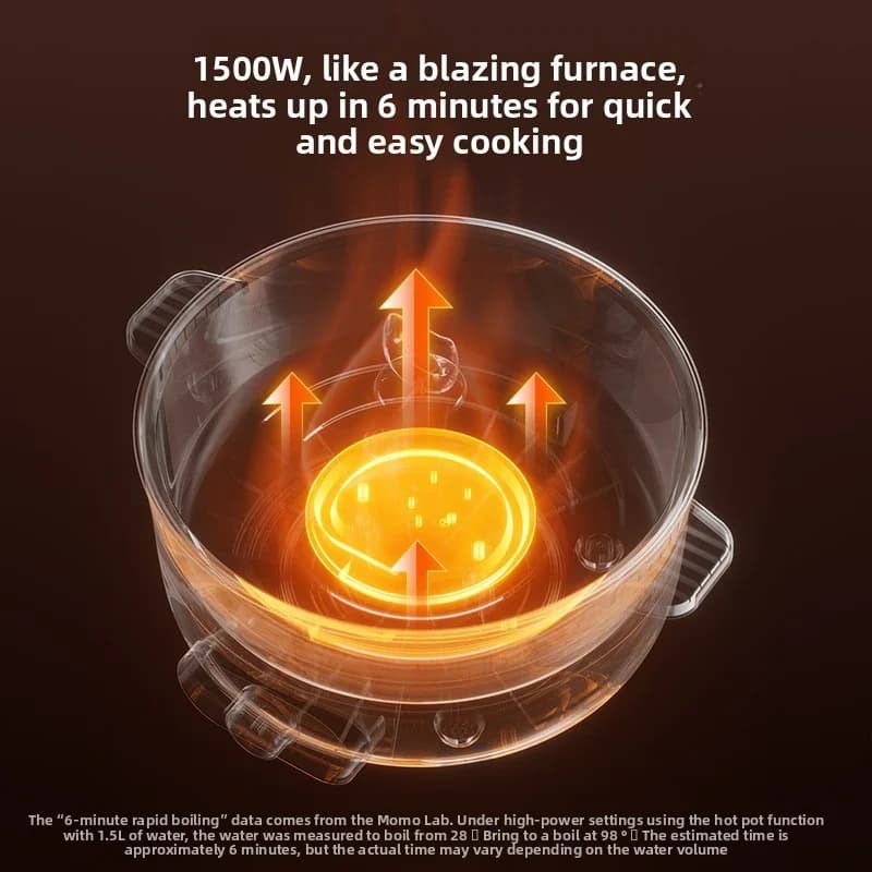 Elektrický varný hrnec s parním košem, 7L nebo 8L, 220V