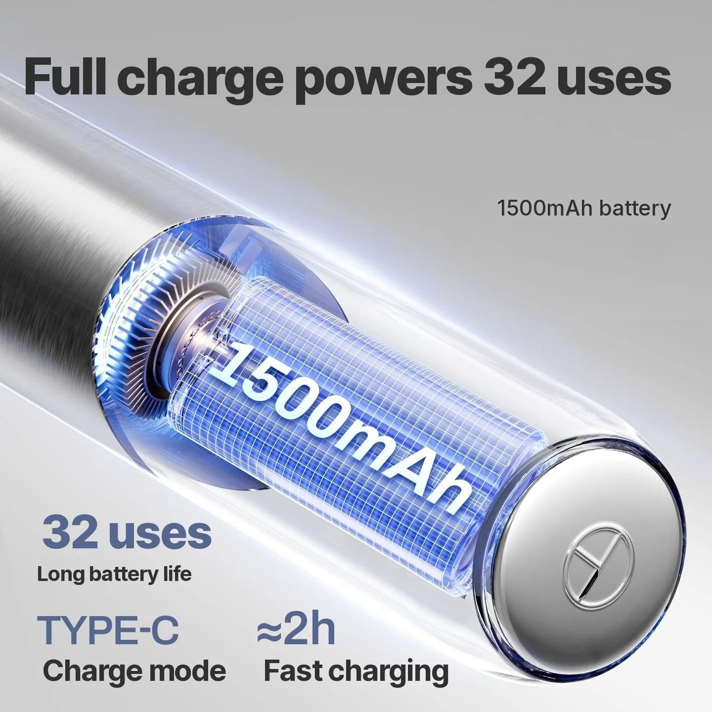 Přenosný elektrický sekáček na potraviny se skleněnou mísou