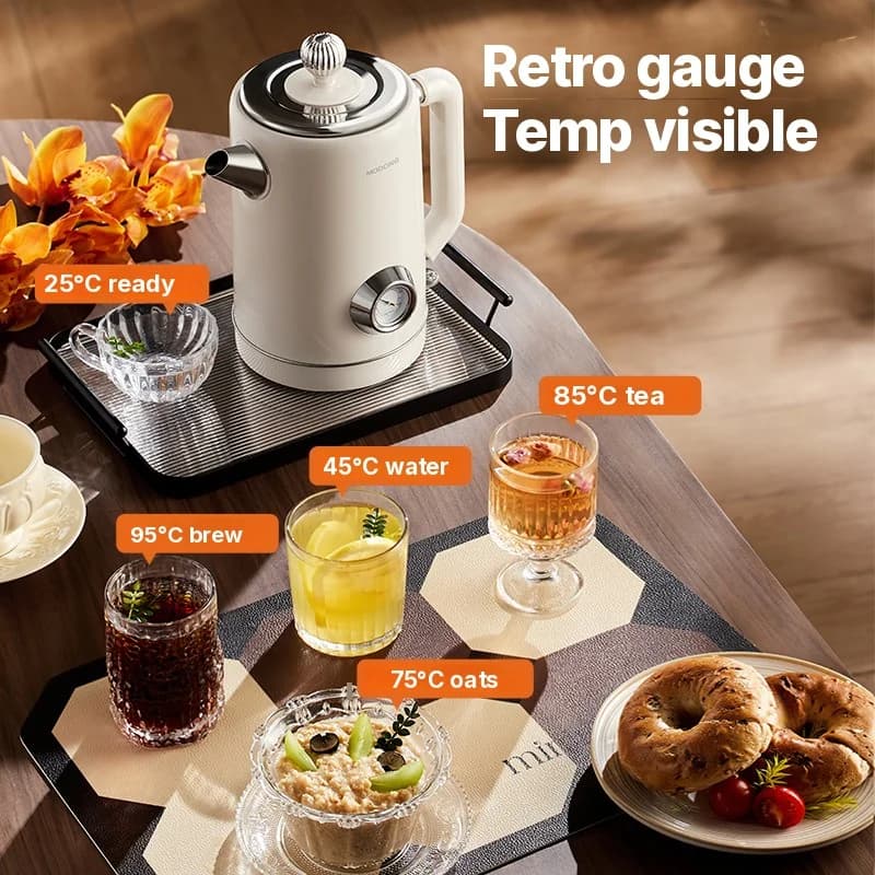 Rychlovarná konvice s automatickým vypnutím a udržováním teploty 1.8L