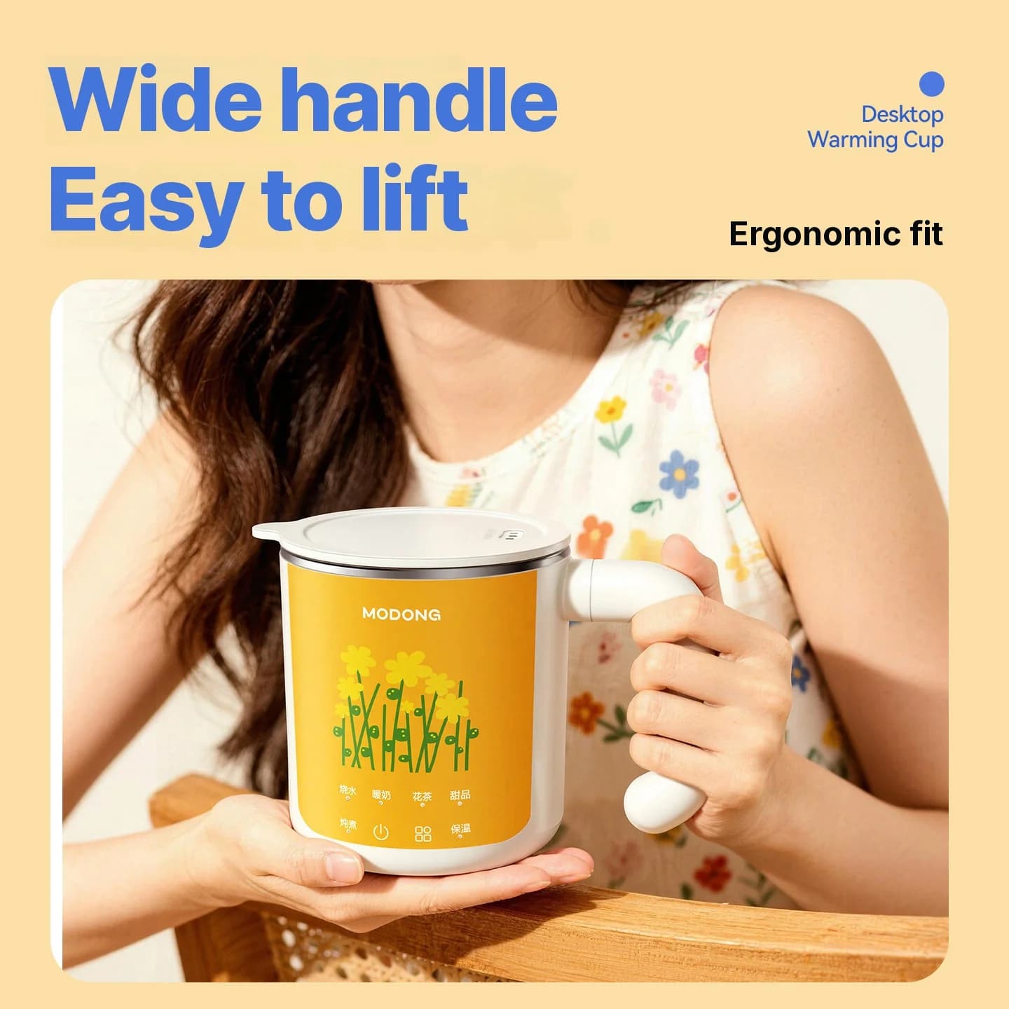 Přenosný elektrický stew hrnek na kaši, 300W, <1L