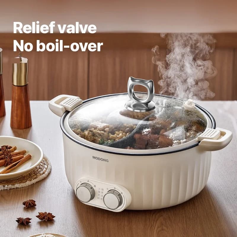 7L dvouzónový elektrický hotpot s nezávislou regulací teploty