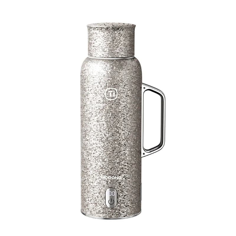 Izolační hrnek z čistého titanu s displejem teploty, 601-700ml