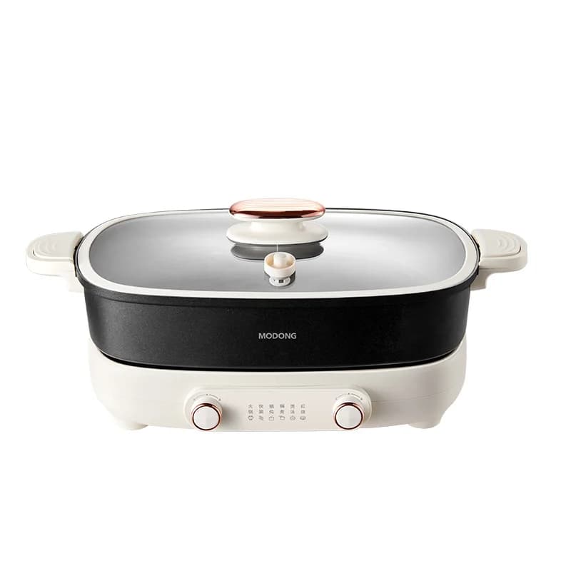 Dělený elektrický hot pot 7L Dvouzónové nezávislé řízení teploty