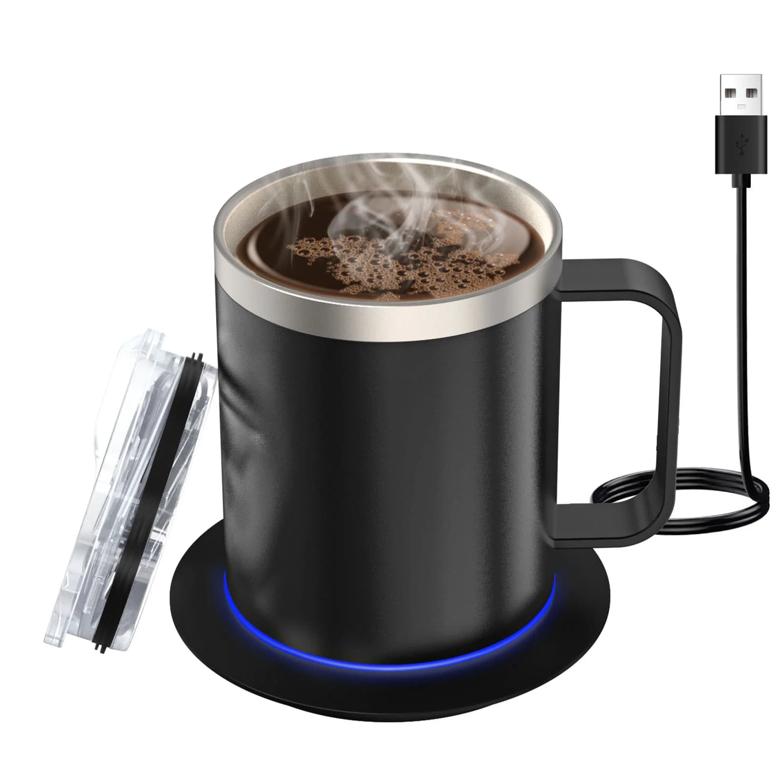 12oz USB vyhřívaný hrnek na kávu