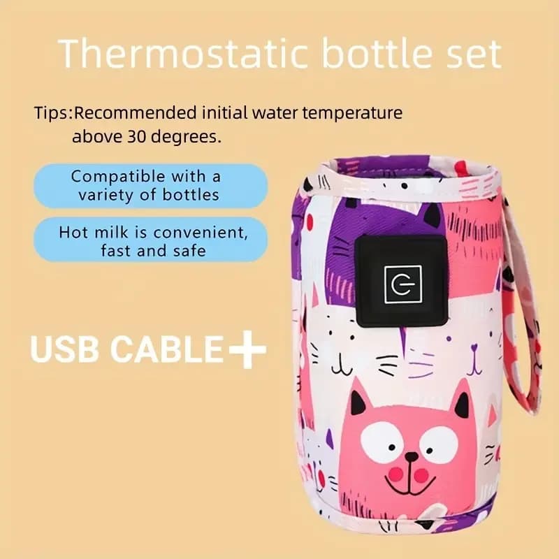 USB ohřívač kojeneckých lahví