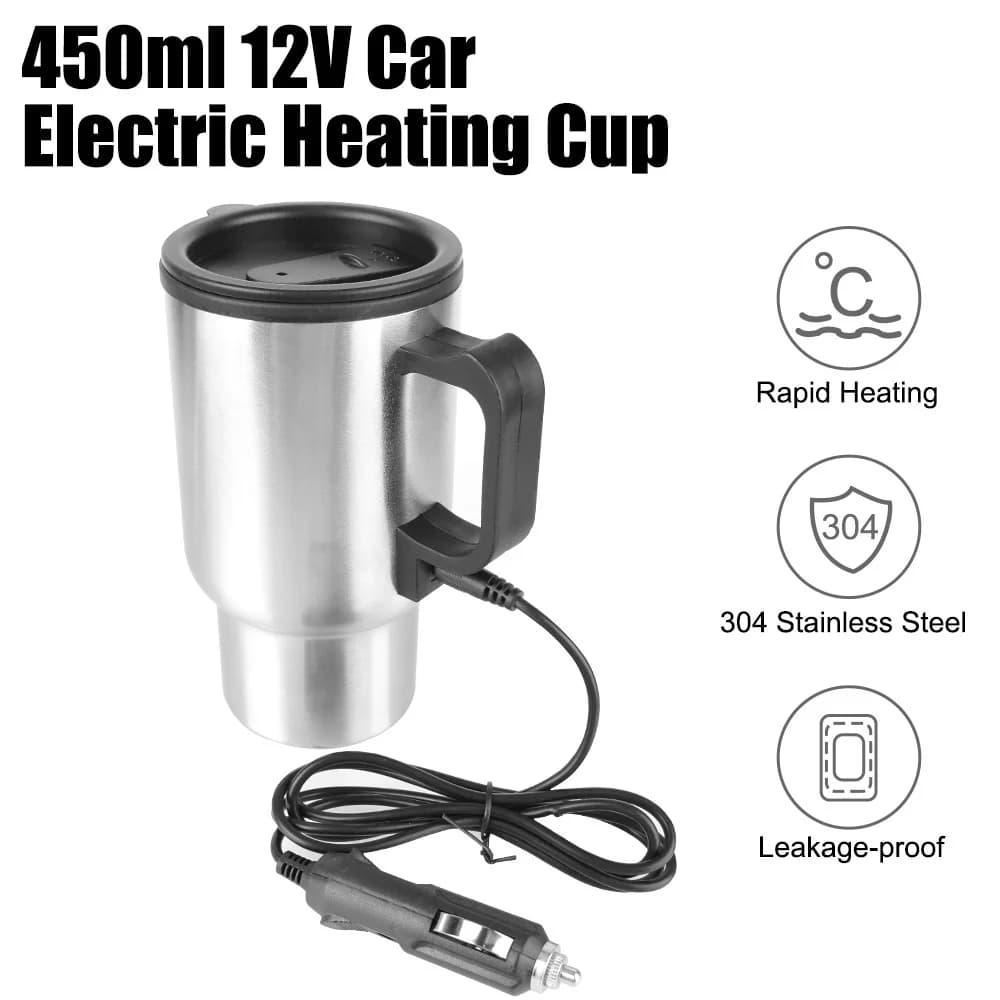 450ml 12V elektrická konvice do auta