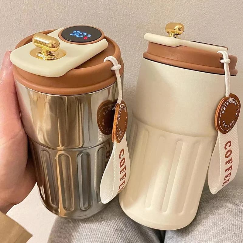Termoska 450 ml s displejem teploty