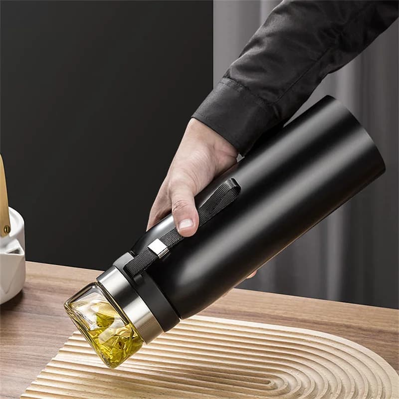 750ml/1100ml termoska s infuzérem na čaj