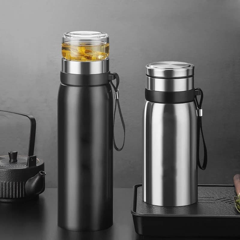 750ml/1100ml termoska s infuzérem na čaj